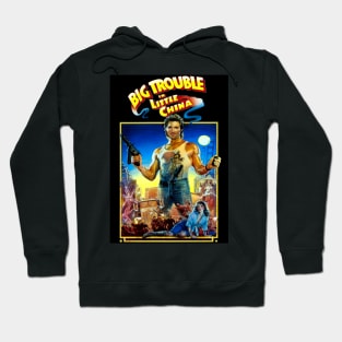 Classic Fantasy Movie Poster - Big Trouble in Little China Hoodie